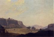 William Hodges A View of Part of the South Side of the Fort at Gwalior painting